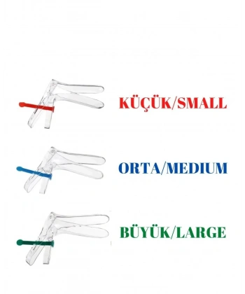 Vaginal Speculum S/M/L - Vajinal Spekülüm 3lü Paket