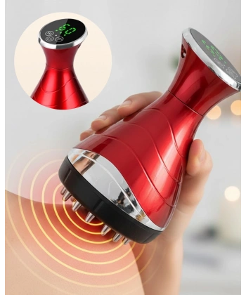 Vakumlu Isı Veren Masaj Cihazı Kas Gevşetici Ev Tipi Kupa Aleti