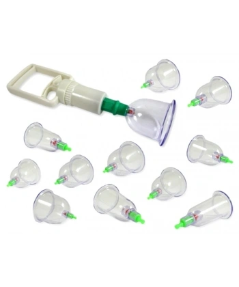 Vakumlu Kupa Çekme Seti (12 Parça)