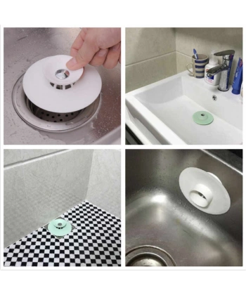 Vakumlu Lavabo Süzgeci - Tahliye ve Durdurma Süzgeci