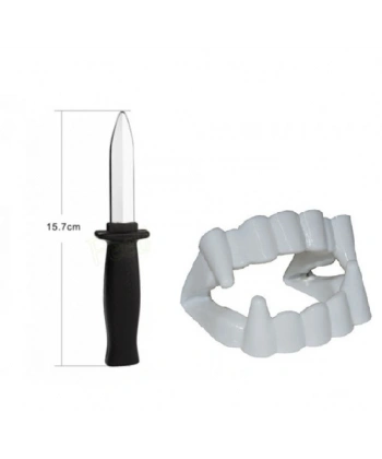 Vampir Dişi - Şaka Bıçağı - Tiyatro Oyun Seti 2li Set