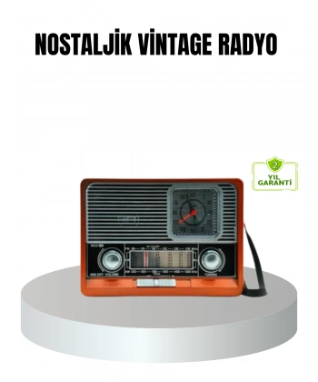 Vintage Radyo – Nostaljik Tasarım ve Modern Teknoloji Bir Arada