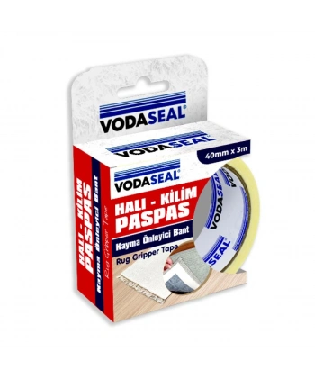 Vodaseal Halı Kayma Önleyici Bant 40 mm 3 Metre