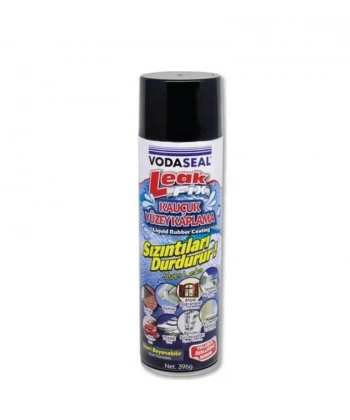 Vodaseal Leak Fix Kauçuk İzolasyon Spreyi 396 gr Siyah