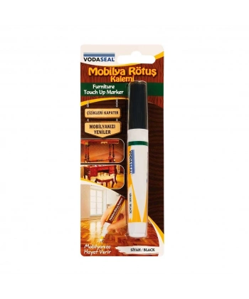 Vodaseal Mobilya Rötuş Kalemi Tekli Siyah