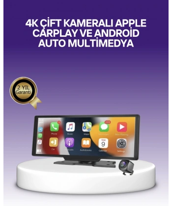 Volkswagen Golf, Polo, Passat, Jetta, Tiguan, BMW 3-5 Serisi CarPlay Android Auto 10.26” Ekran