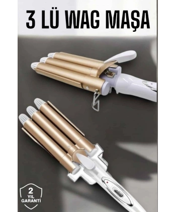 Wag Maşa Yüksek Isı Ayarlı Su Dalga Maşası