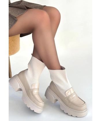 Wanye Bej Cilt Cilt Streçli Bot