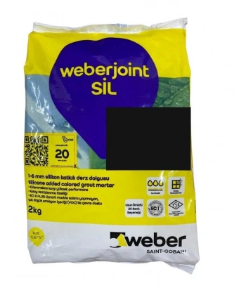 Weber Joint Sil 413 Siyah Derz Dolgu 2 Kg
