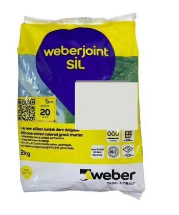 Weber Joint Sil 437 Açık Gri Derz Dolgu 2 Kg