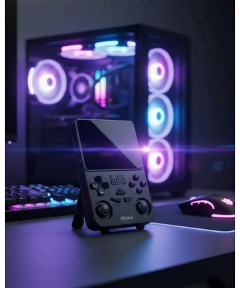 Wi-Fi Özellikli Taşınabilir Retro Oyun Konsolu Analog Joystickli