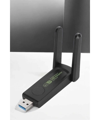 Wifi Alıcı Wifi Adaptörü USB Girişli 3.0
