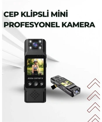 WiFi ile Uzaktan Erişimli Mini Kamera – 1200mAh Batarya, 1080P Video Çekimi