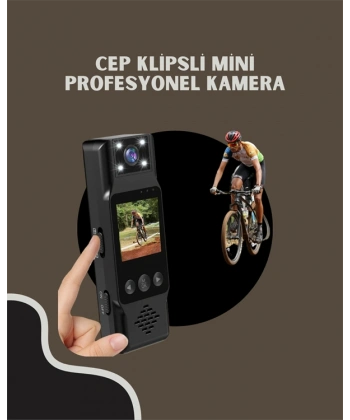 WiFi Özellikli Taşınabilir Kamera – 1.3” TFT Ekran, 3MP Fotoğraf, 128GB Kart Desteği