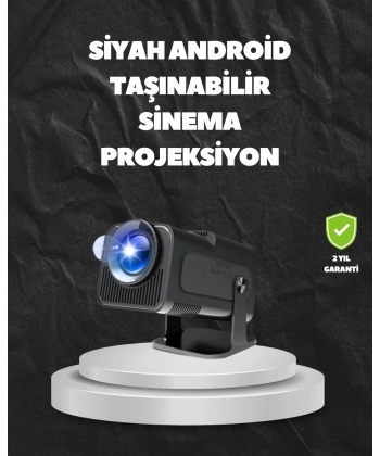 WiFi6 ve Bluetooth 5.0 Teknolojili Kablosuz Bağlantı Özellikli Projektör