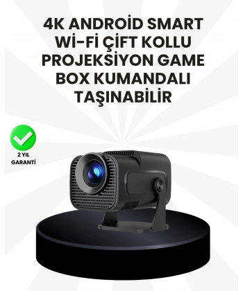 WiFi6 ve Bluetooth 5.4 Destekli LED Projektör - HCS350pro