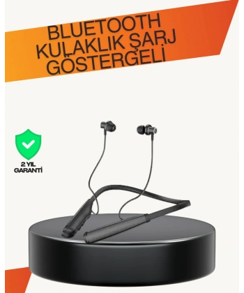 Y12 Bluetooth Kablosuz Kulaklık – LCD Pil Ekranı, Kompozit Diyafram, Dokunmatik Panel