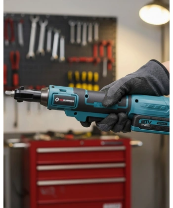 Yandan Sıkma Somun Sökme ve Sıkma Akülü Cırcır Anahtarı