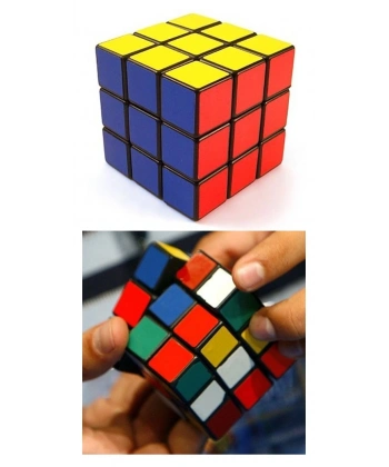 Yapboz Küp Puzzle Zeka Küpü Çocuk Gelişim Eğitici Zeka Oyunu Rubik