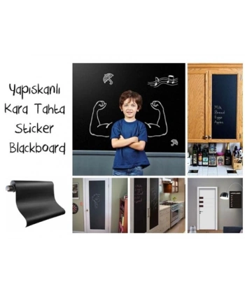 Yapışkanlı Kara Tahta-Yazı Tahtası sticker