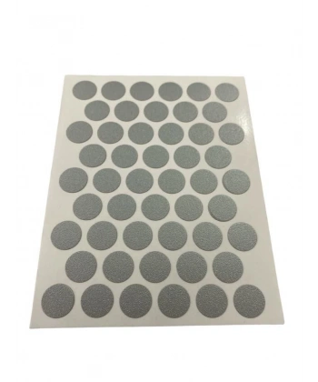 Yapışkanlı Vida Tapası Metalik Gri 14 mm