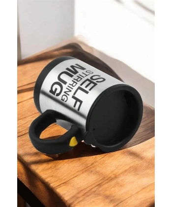 Yazılı Kupa Kendi Kendini Karıştıran Mikser Kupa Termos Bardak