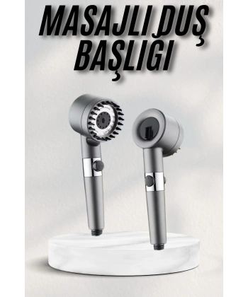 Yeni Masaj Etkili Nesil Filtreli  Duş Başlığı Fıskiyesi Duş Banyo