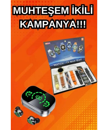 Yeni Model Akıllı Saat ve Ucuz Kaliteli Bluetooth Kulaklık Amoled Ekran Aynalı