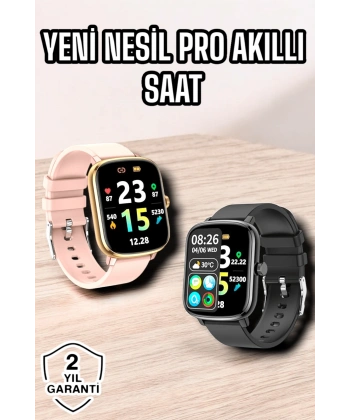 Yeni Nesil Akıllı Saat Arama Bildirimleri, Uyku & Kalp Atış Takibi