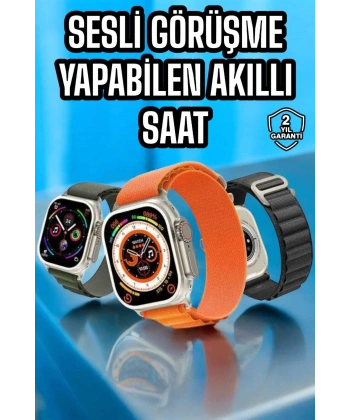 Yeni Nesil Akıllı Saat Nabız Ölçer Sağlık Ölçer ve Kalori Ölçer Uyku Takibi NFC Özelliği