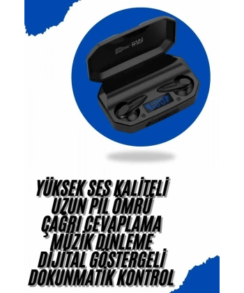 Yeni Nesil Android ve İOS Uyumlu Siyah Profesyonel  Kulaklığı