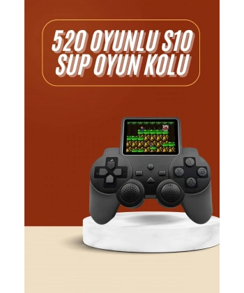 Yeni Nesil Mini Atari 520 Retro Oyunlu S10 El Atarisi Video Oyun Konsolu