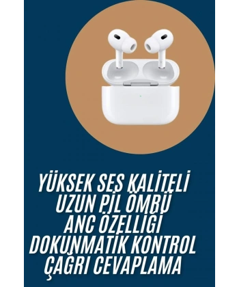 Yeni Nesil Pro Bluetooth Kulaklık Android ve İOS Uyumlu Dokunmatik Kontrol