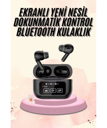 Yeni Nesil Pro Ekranlı Bluetooth Kulaklık 5.0 Bluetooth