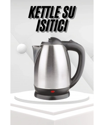 Yeni Nesil Saplı Uzun Ömürlü Paslanmaz Çelik Su Isıtıcı Kettle