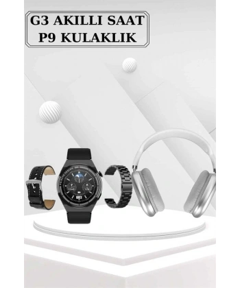 Yeni Nesil Sesli Görüşme Akıllı Saat ve Powerbank Çoklu Şarj Girişli Bluetooth Kulaklık Nabız Ölçer