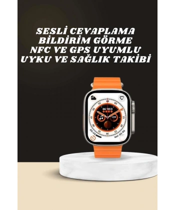 Yeni Nesil Ultra Akıllı Saat Adımsayar Uyku Takibi Nabız Sensörü