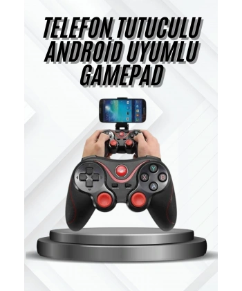 Yeni Nesil X3 Gamepad Android Uyumlu Telefon Tutucu Özellikli Joystick