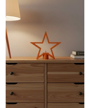 YILDIZ MUMLUK TURUNCU