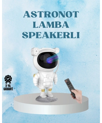 Yıldız ve Ay Efektli Uzaktan Kumandalı Projeksiyon Lamba