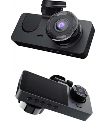 Yol Kayıt Araç Kamerası HD DVR 3 Kameralı 2.0in Ekranlı Ön İç Arka