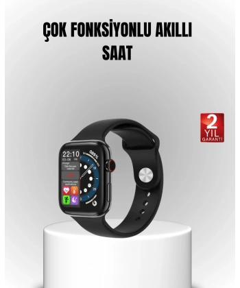 Yüksek Çözünürlüklü 1.9 Akıllı Saat – 5-6 Gün Aktif Kullanım, Şık ve Modern Tasarım