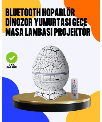 Yüksek Çözünürlüklü LED Galaksi Projektör + 19 Sesli Uyku Makinesi