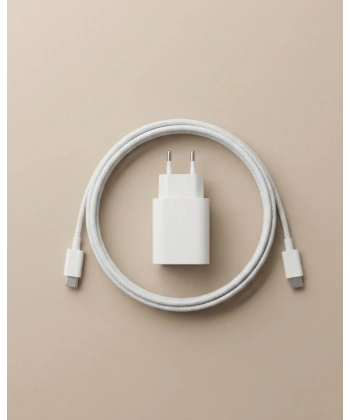 Yüksek Güçlü 35W Type-C Hızlı Şarj Adaptör Seti