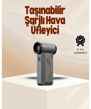 Yüksek Hızlı Kablosuz El Tipi Hava Üfleme Temizlik Cihazı