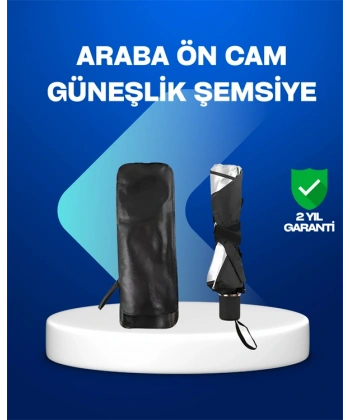 Yüksek Kaliteli Cam Elyaf İskeletli Araba Şemsiyesi – Tüm Araçlara Uygun
