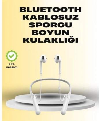 Yüksek Kapasiteli Pil Destekli Boyun Askılı Kulaklık – 100 Saat Dayanıklı