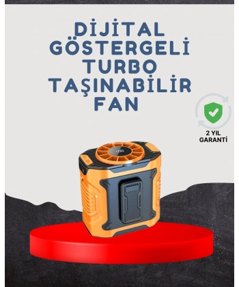 Yüksek Kapasiteli Turbo Taşınabilir Fan
