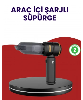 Yüksek Performanslı Araç İçi El Süpürgesi