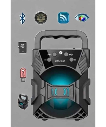 Yüksek Performanslı Bluetooth Hoparlör Kablosuz Taşınabilir